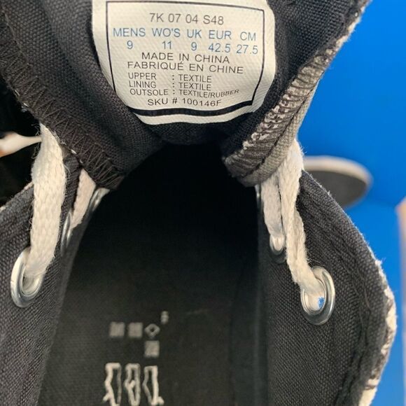 CONVERSE CHUCK TAYLOR ALL STAR Low Top SHOES All Star Logo Print Men 9 - Picture 8 of 8